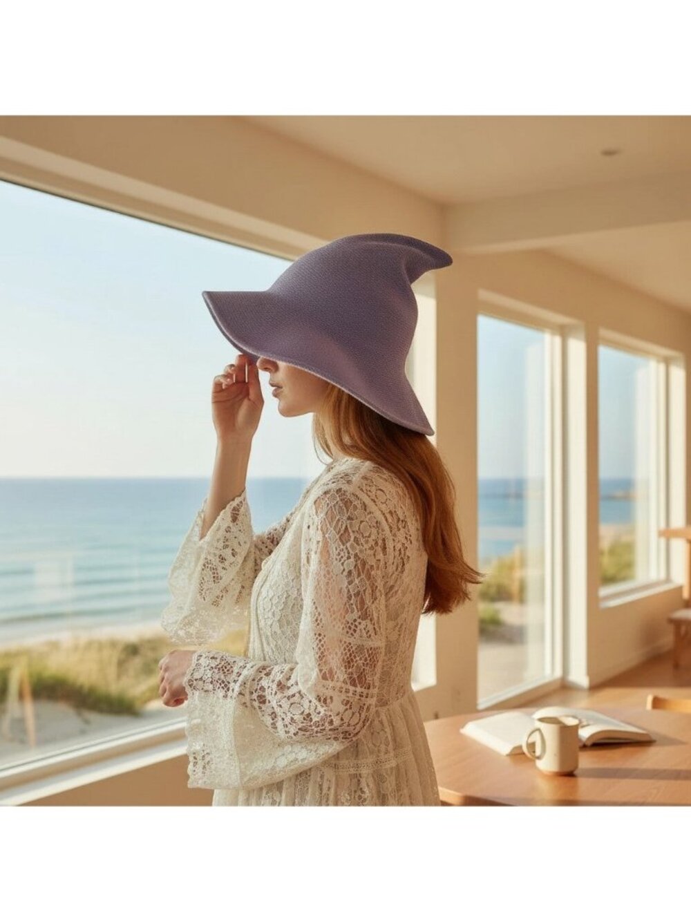 The Witches' Quest Pointed Brimmed Fashion Hat